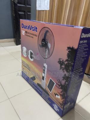 Duravolt 18′′ Solar Standing Cooling Fan