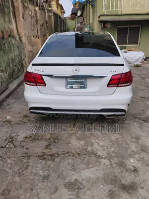 Mercedes-Benz E400 2015 White