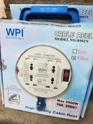 4 Way 10 Meter High Quality Cable Reel