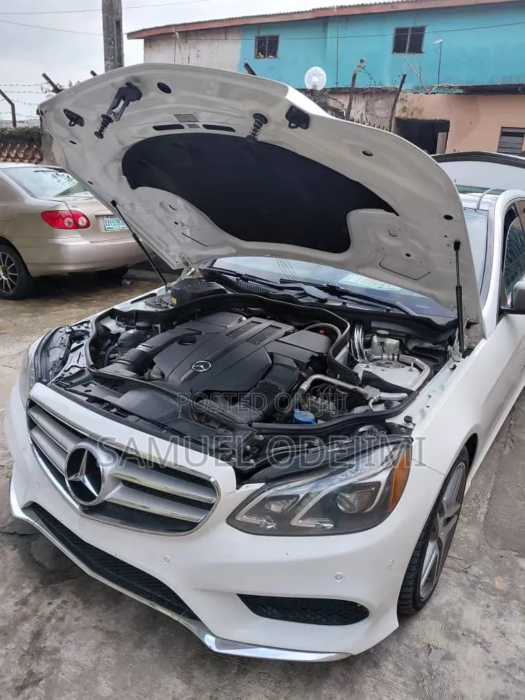 Mercedes-Benz E400 2015 White
