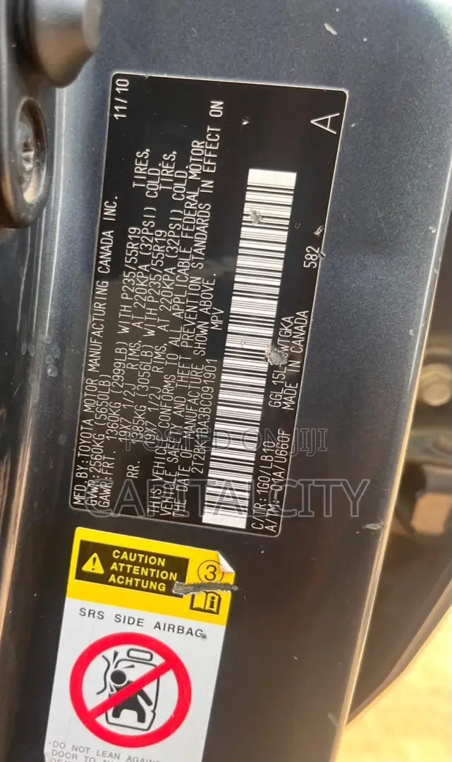 Lexus RX 350 2011 Gray