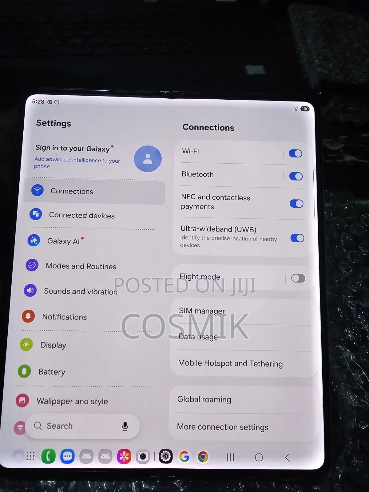 Samsung Galaxy Z Fold 5 512 GB Blue