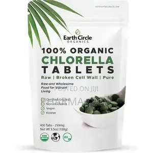 Chlorella Certified Organic Kosher Cracked Cell Wall - 400 Tablets