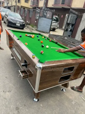 Locally Snooker Board Coin and Marble