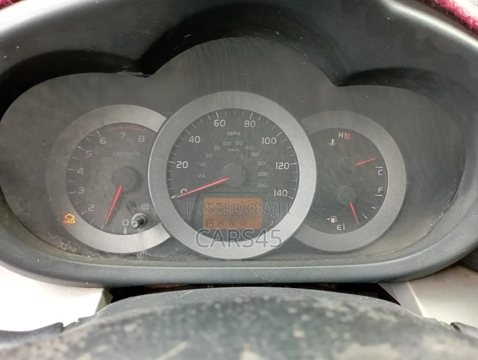 Toyota RAV4 2007 Red