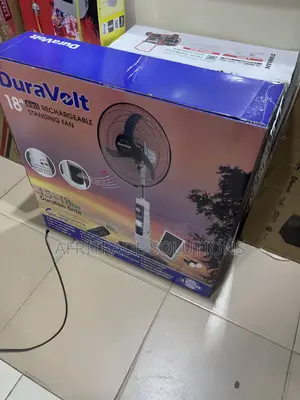 Duravolt 18′′ Rechargeable Fan for Power Outages