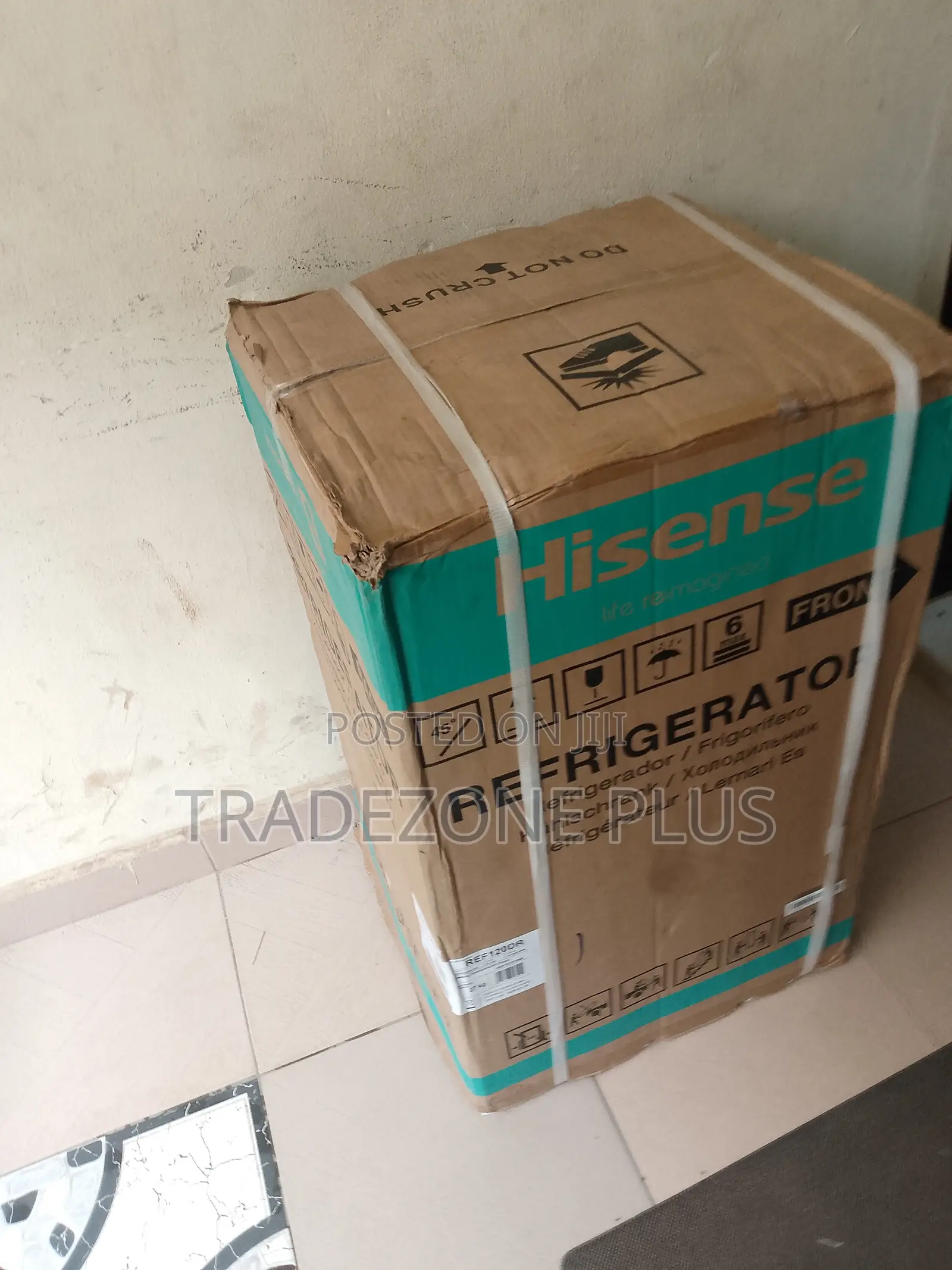 REF120DR Silver Double Door Fridge