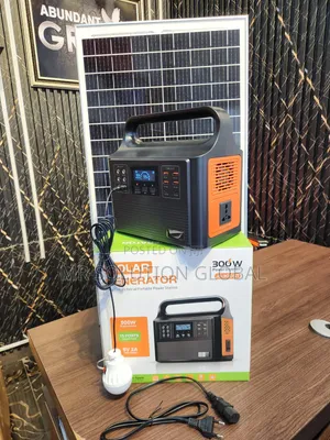 300W Home Solar Generator With 50W Solar Panel