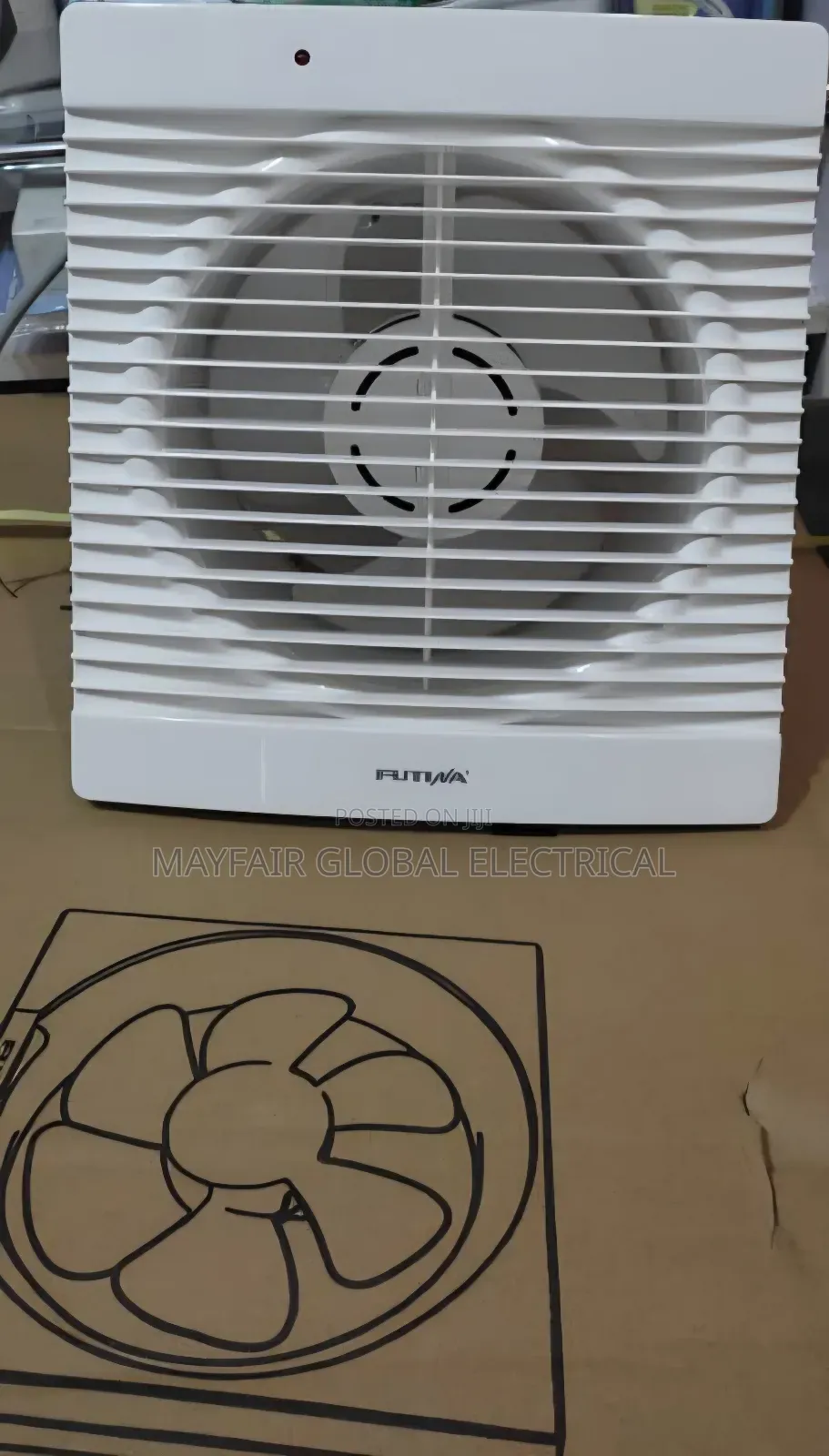 Futina 4 Inches Wall/Ceiling Extractor Fan