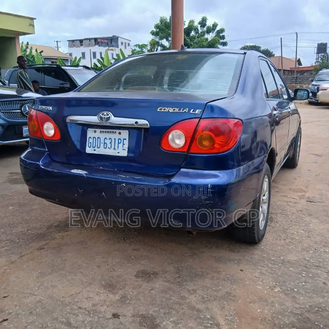 Toyota Corolla 2003 Blue