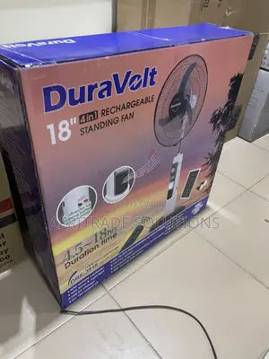 Duravolt 18′′ Rechargeable Standing Cooling Fan