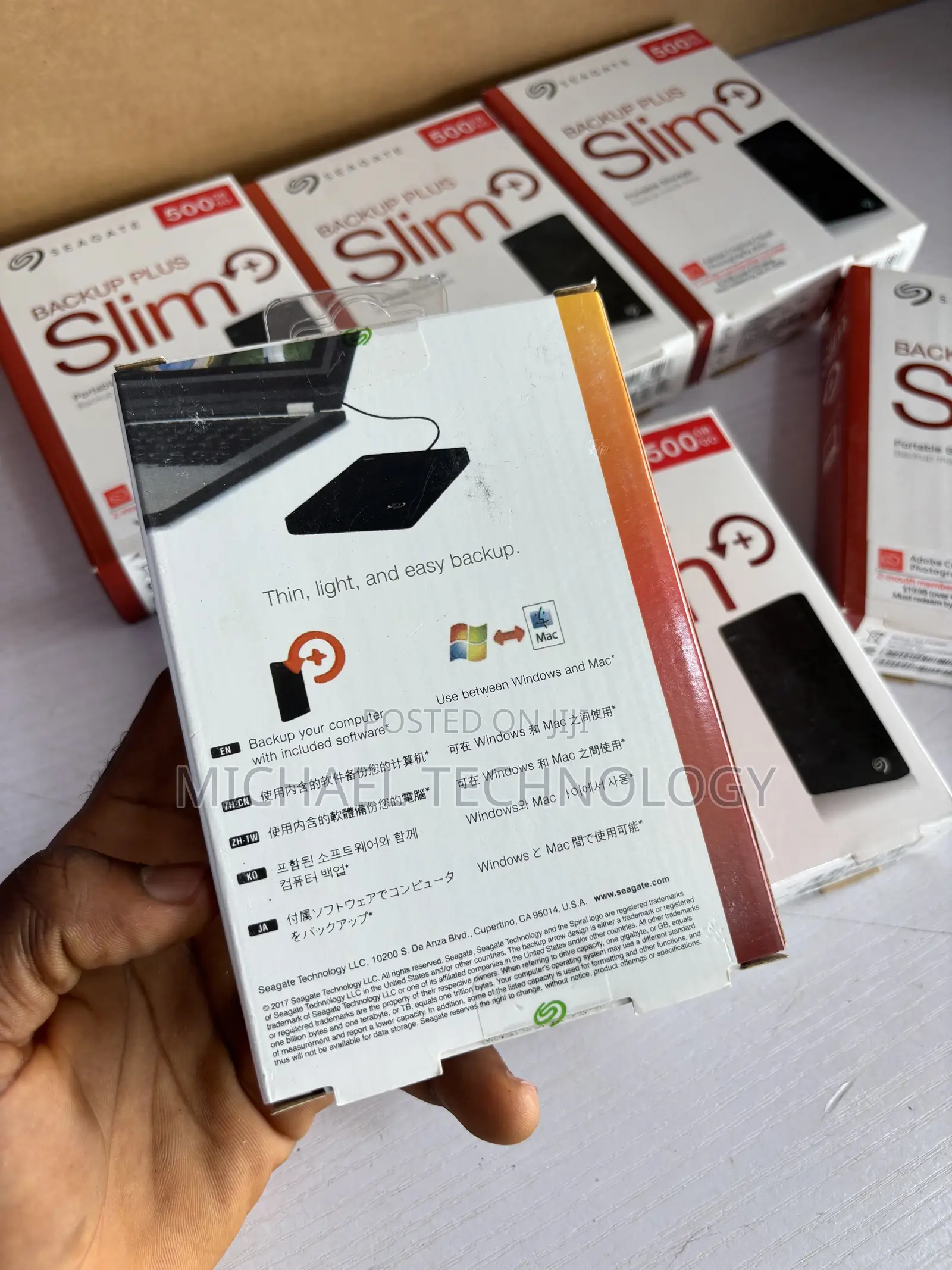 Seagate 500GB External Harddrive Storage