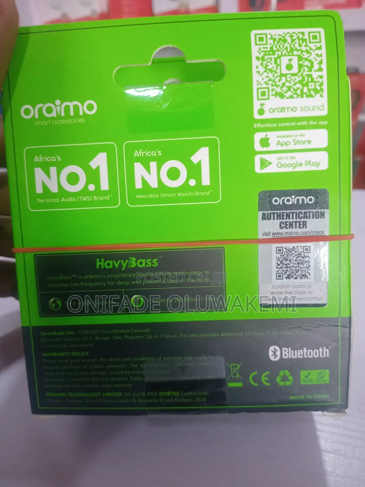 Oraimo SpaceBuds Lite OTW-324