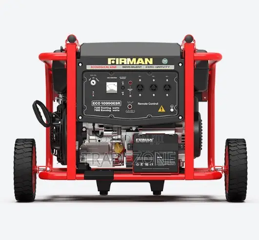 Firman 7.0kva Key Start Generator With Remote -Eco10990esr