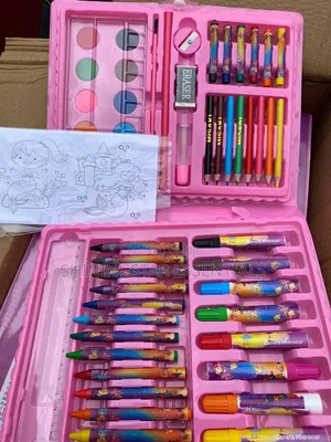 44 Pieces Colouring Set for Kids