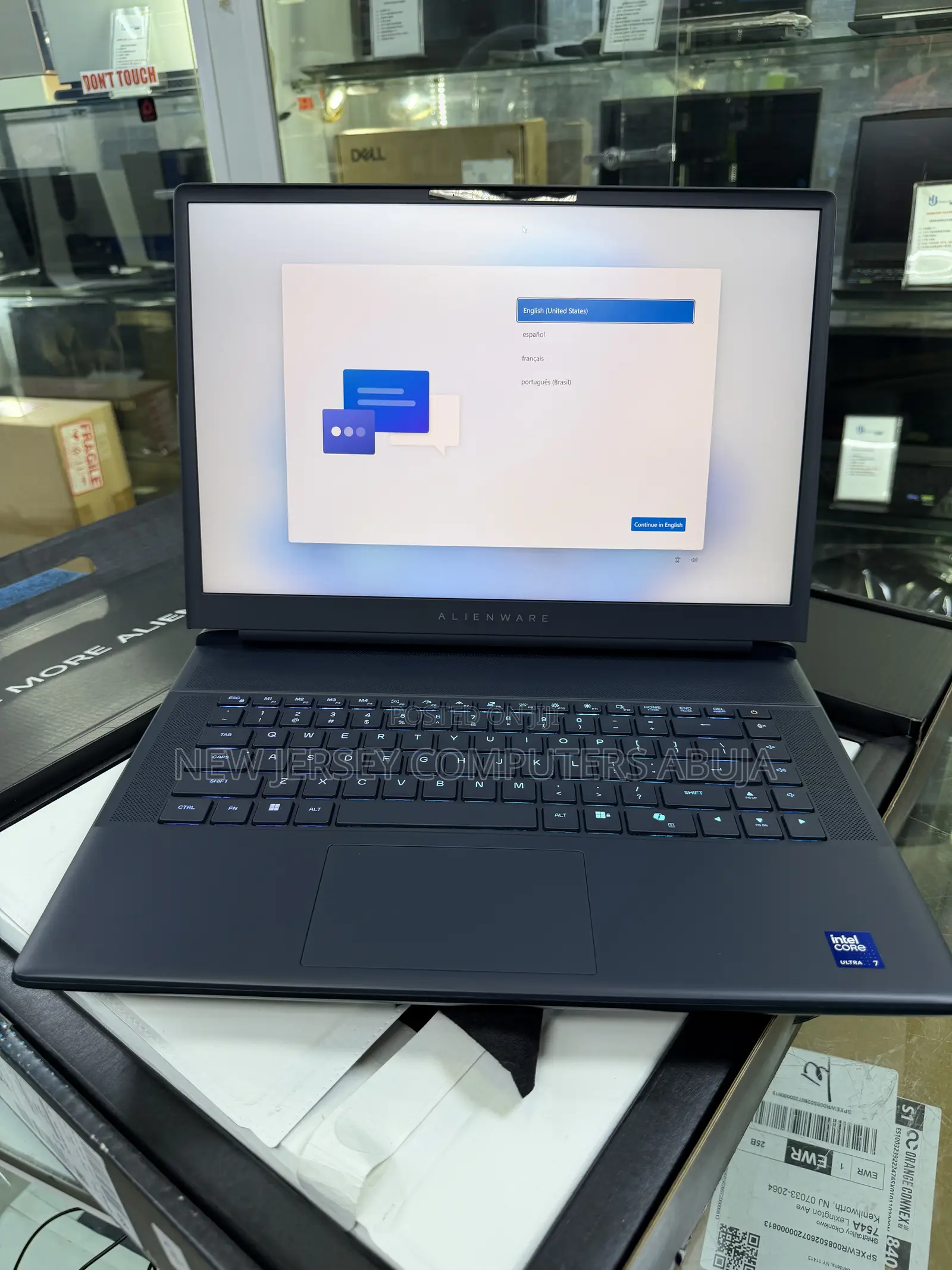 New Laptop Alienware Area-51m 32GB Intel Core Ultra 7 SSD 1T