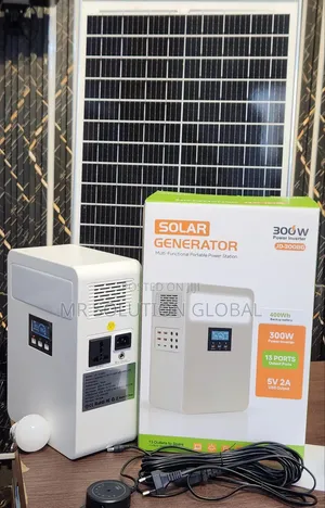 300W Portable Power Generator With 50W Solar Panel