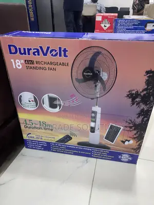 Duravolt 18′′ Home Cooling Solar Fan