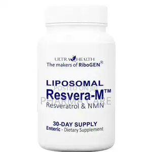 Resveratrol and Pur N.m.n- Nad+ Boosting Compound 400mg Liposom- 30cap
