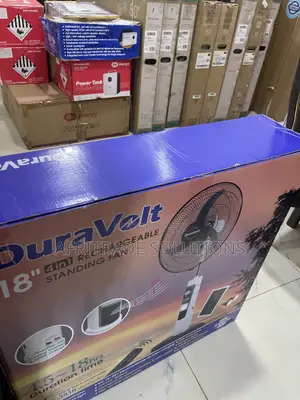 Duravolt 18′′ Solar Fan for Offices & Homes