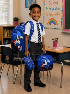Premium School Bag and Lunch Box