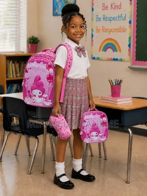 Premium School Bag and Lunch Box