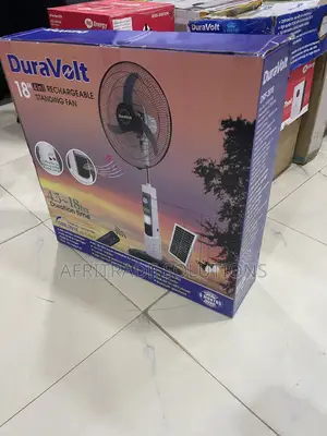 Duravolt 18′′ Rechargeable Fan for Backup Power