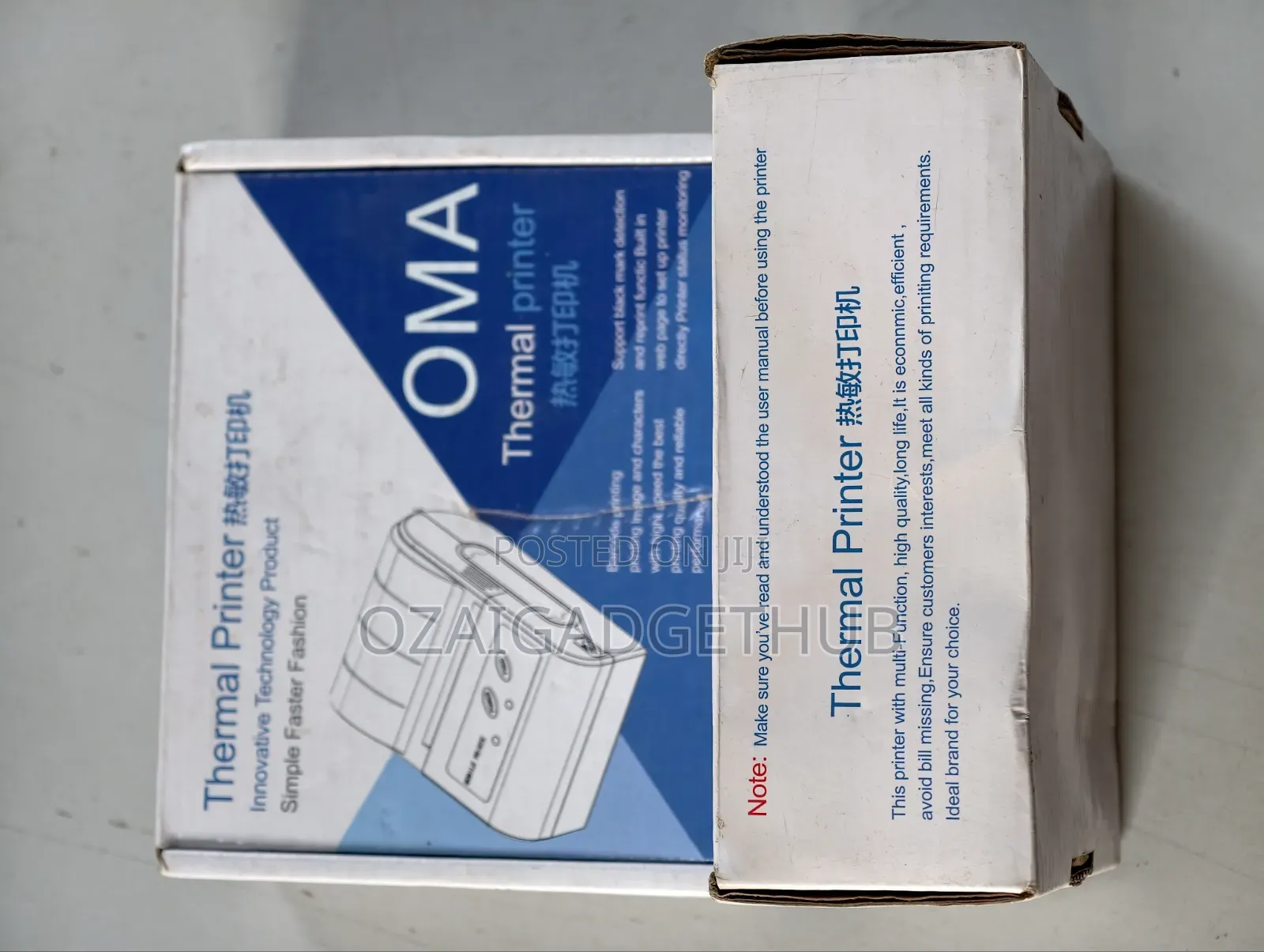 OMA Portable Thermal Printer Bluetooth Mobile Printer