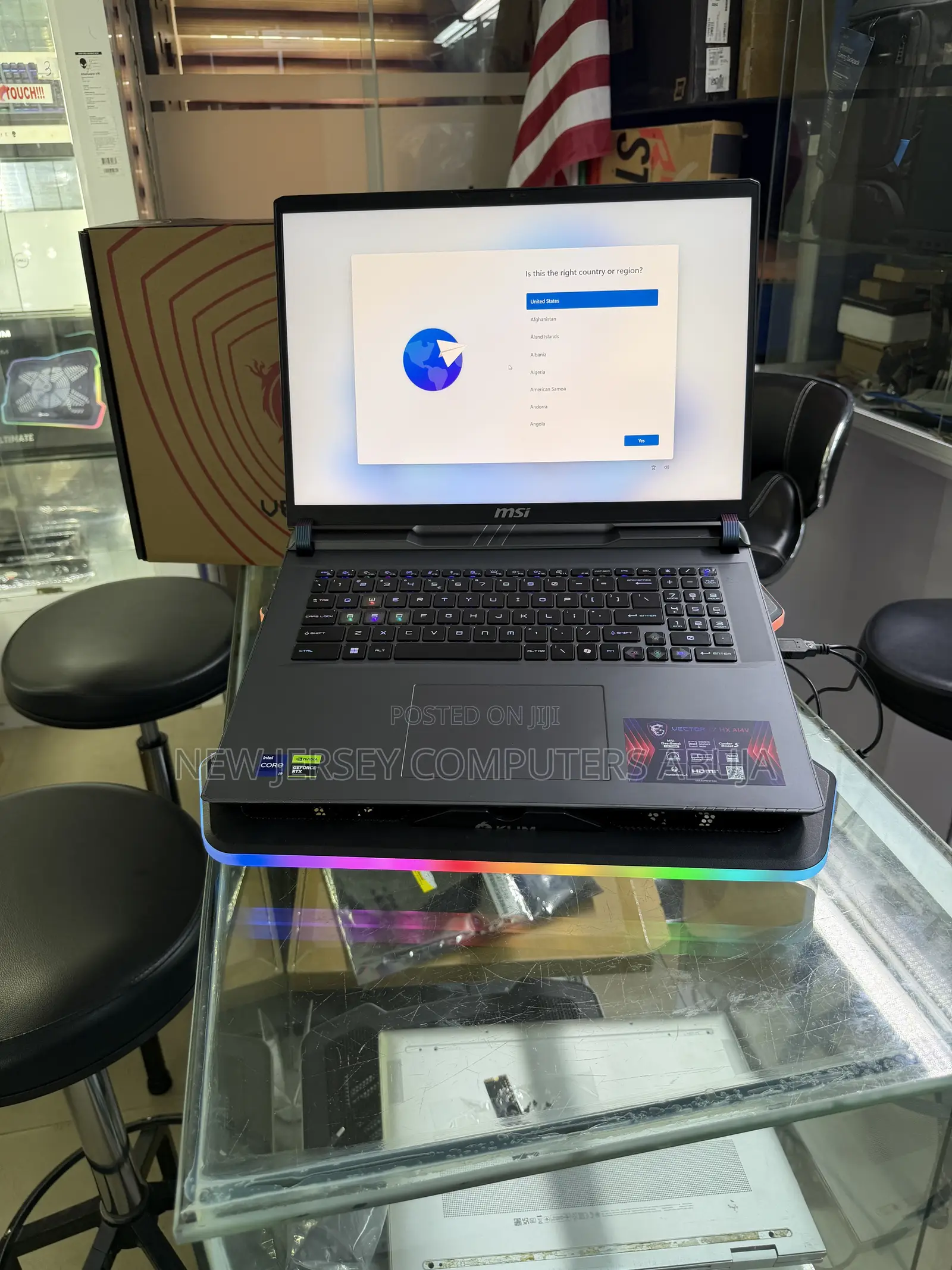 New Laptop MSI 32GB Intel Core i9 SSD 1T