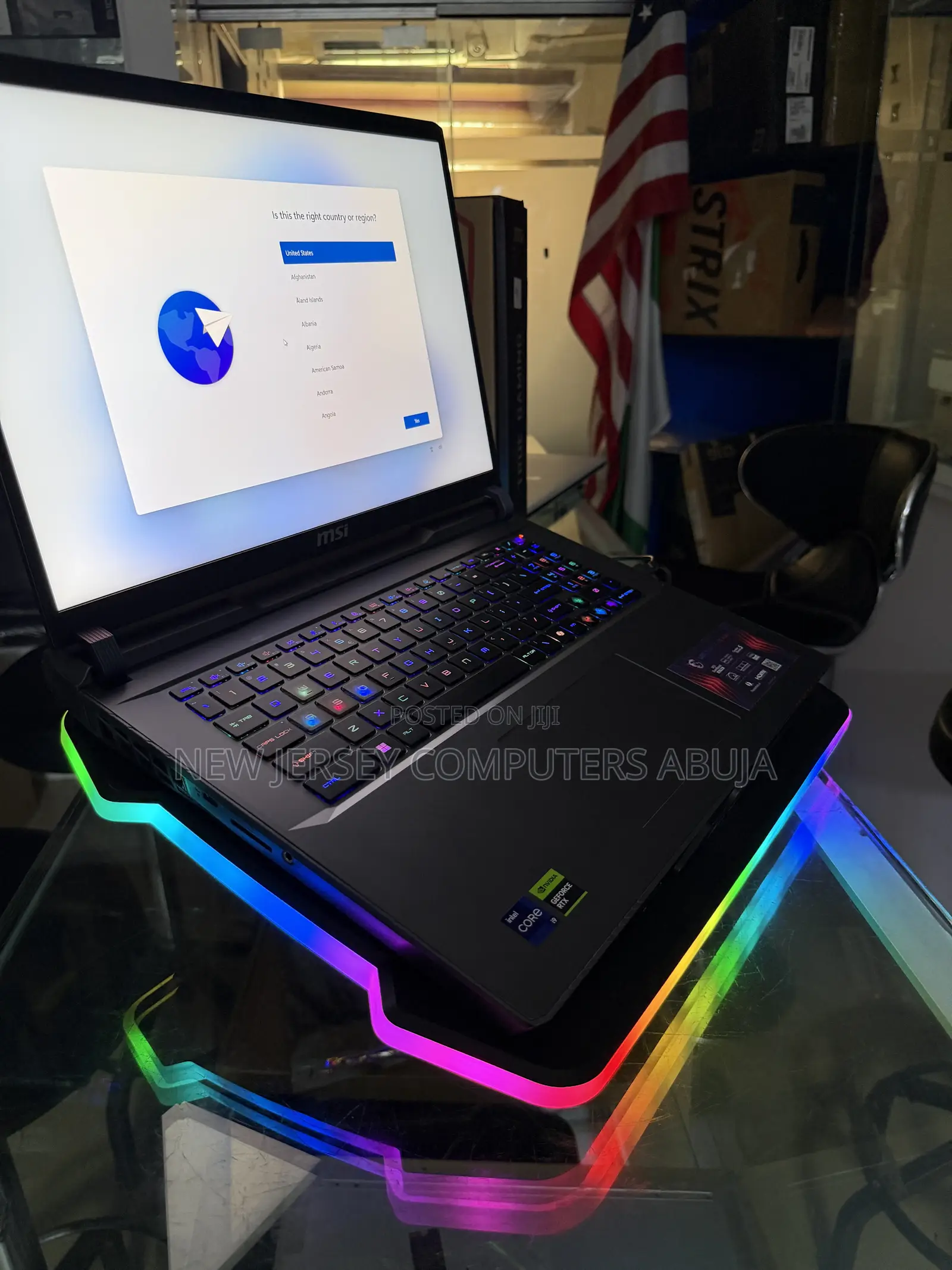 New Laptop MSI 32GB Intel Core i9 SSD 1T