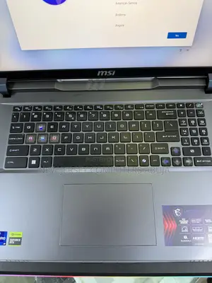 New Laptop MSI 32GB Intel Core i9 SSD 1T