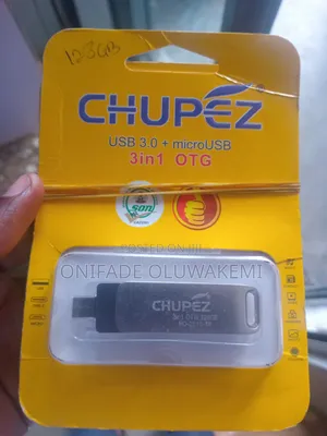 3-in-1 Chupez USB 3.0 + microUSB OTG 128gb FLASH DRIVE