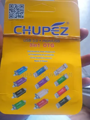 3-in-1 Chupez USB 3.0 + microUSB OTG 128gb FLASH DRIVE