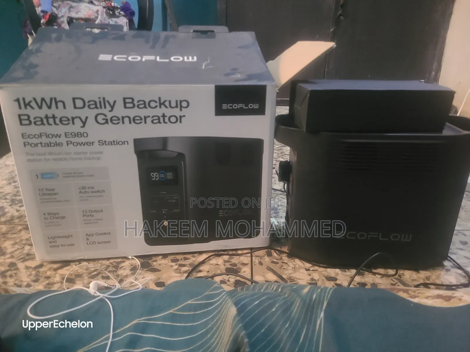 Used Ecoflow E980 Powerstation