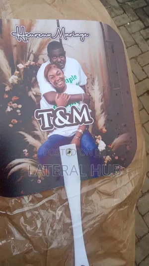 Printed Plastic Hand Fan