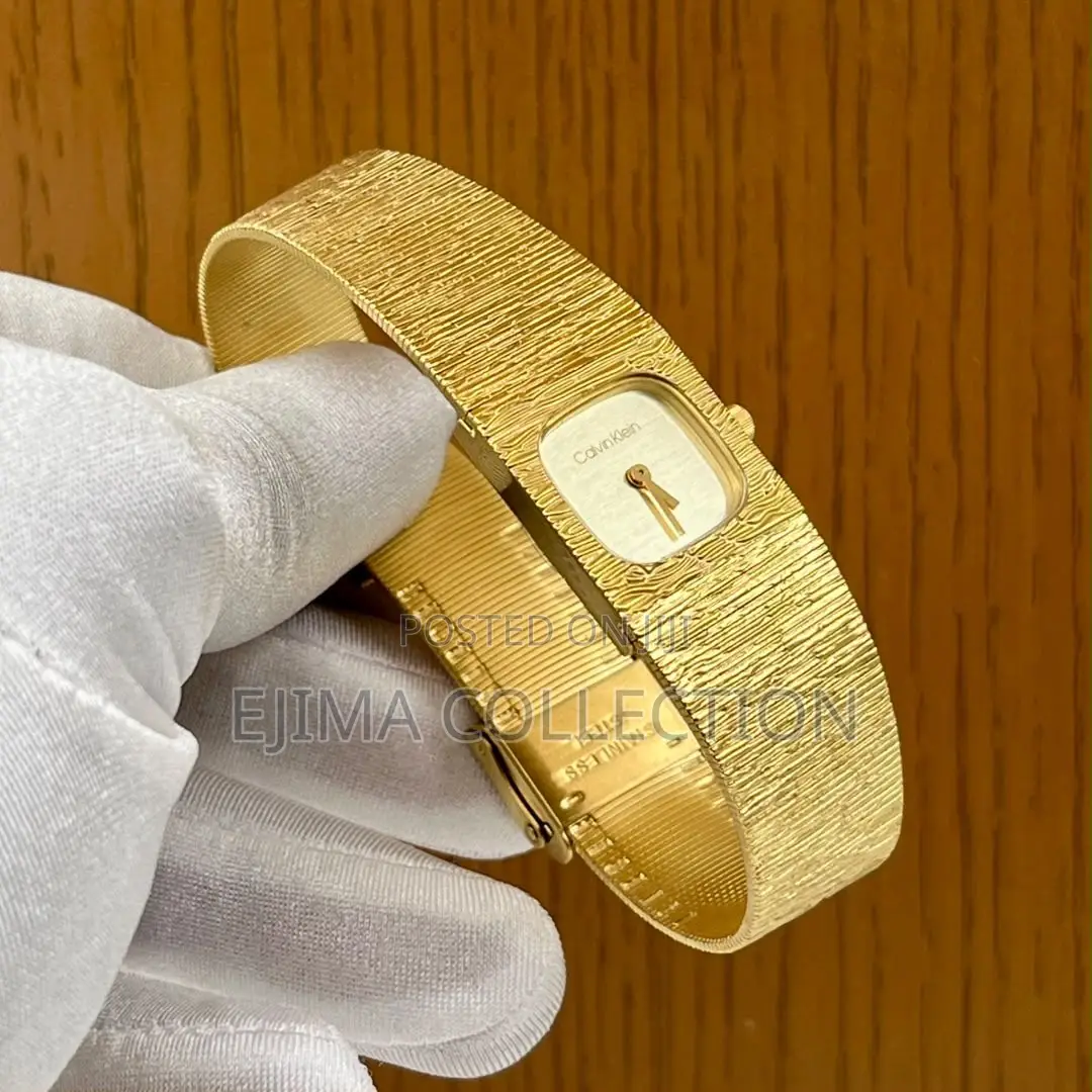 Luxury Female Calvin Klein Wristwatch Comes With Branded Box