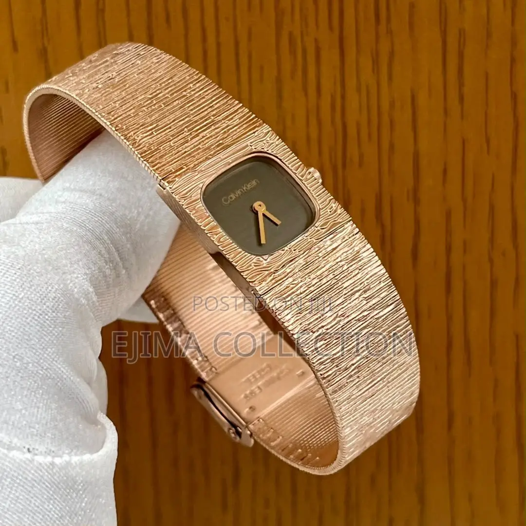 Luxury Female Calvin Klein Wristwatch Comes With Branded Box