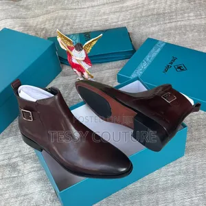 Exotic Ankle Boot Leather Shoe