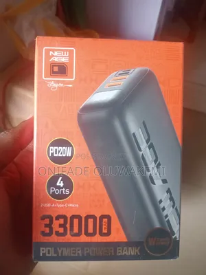 33,000mAh New Age Power Bank