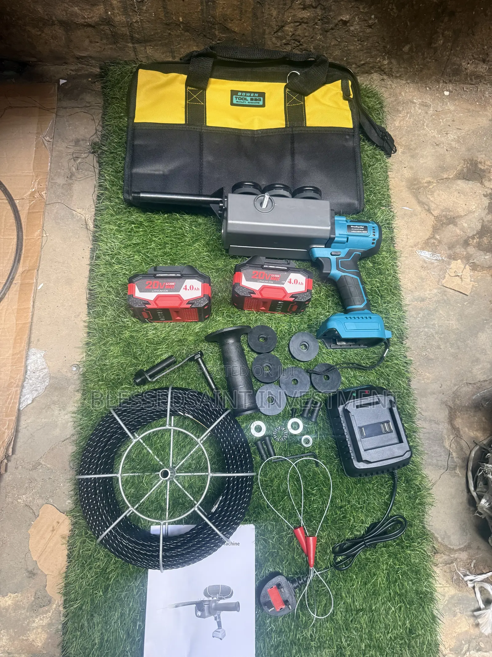 Heavy Duty Cordless Wire Puller Machine/Wire Pulling Artifact