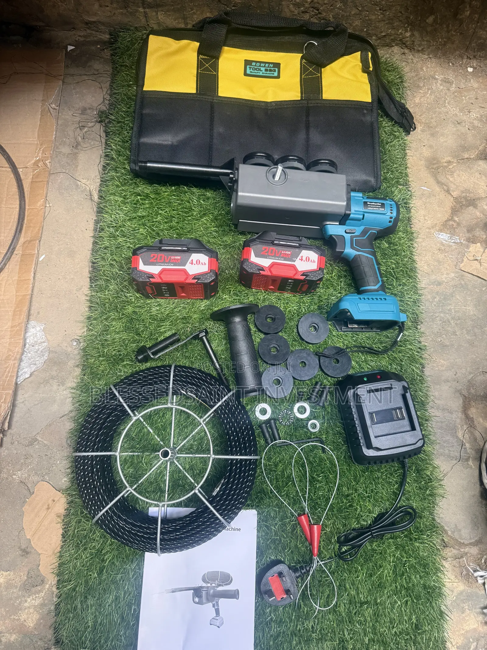 Heavy Duty Cordless Wire Puller Machine/Wire Pulling Artifact
