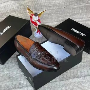 Smart Croc Skin Leather Shoe