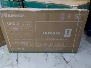 A Sleek Entertainment Setup Starts With the Hisense UHD 4K 55-Inch A6