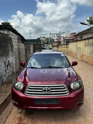 Toyota Highlander Sport 4x4 2009 Red