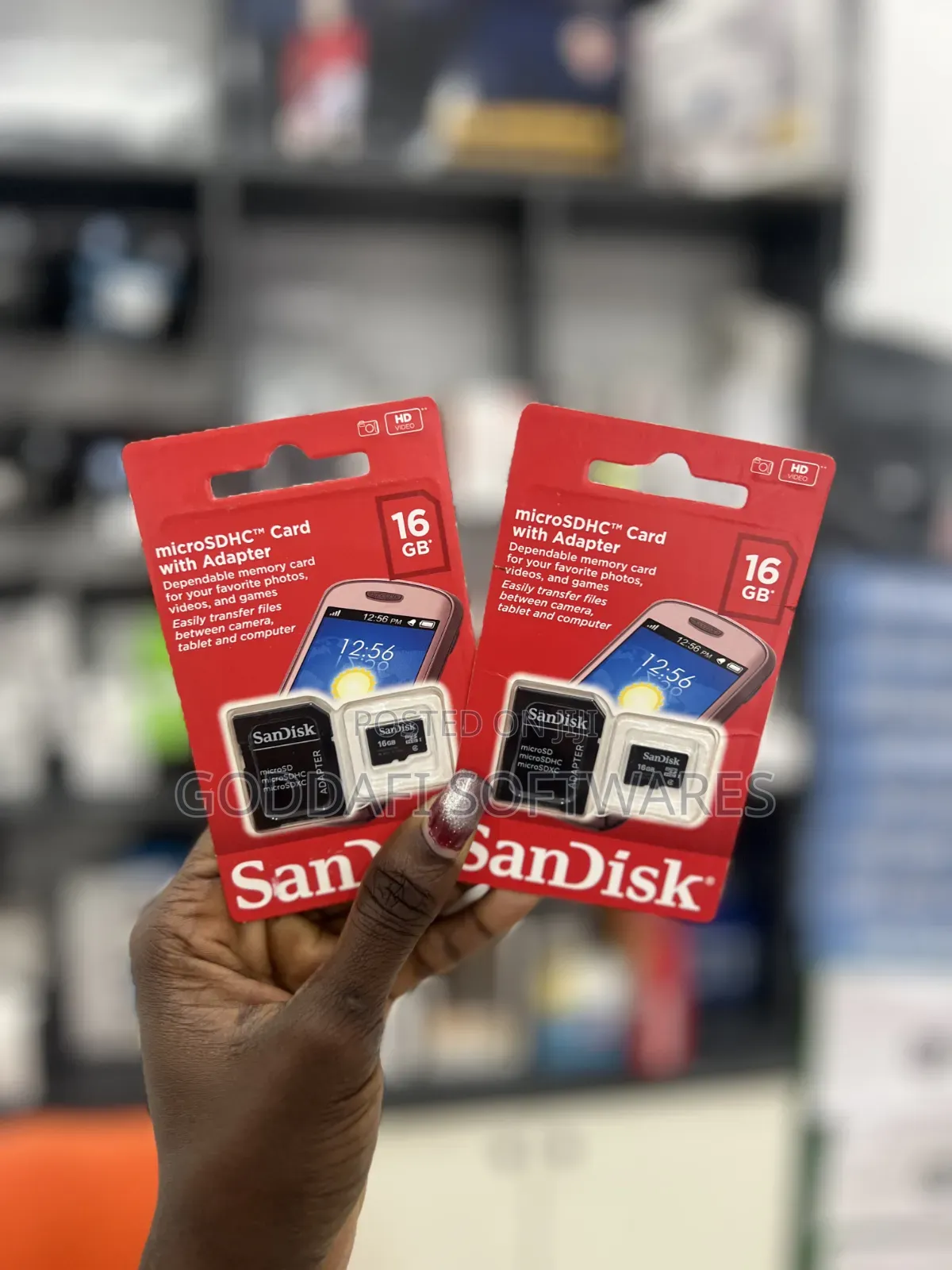 SanDisk 16GB Micro SD Card | Goddafi Stores
