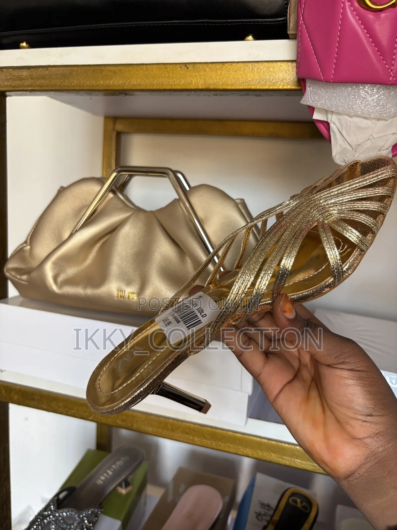 Ladies Luxury Heels & Handbag Combo
