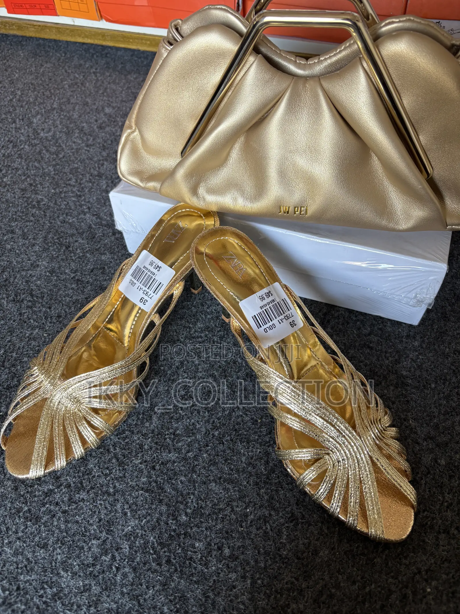 Ladies Luxury Heels & Handbag Combo