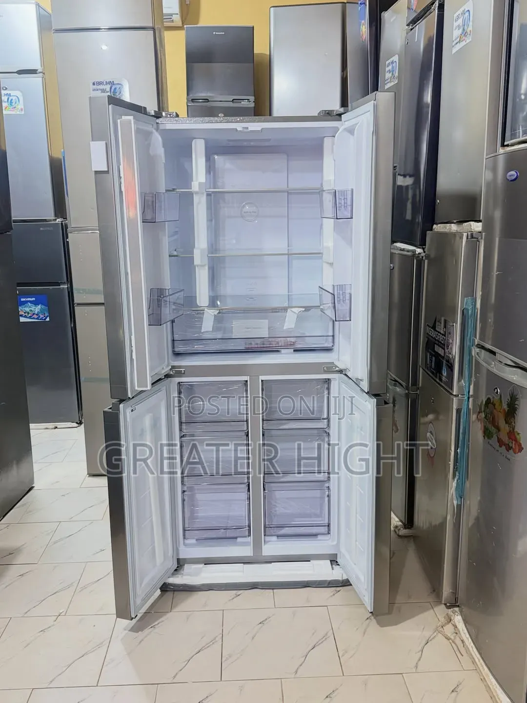 LG Side-by-Side Refrigerator 
Gross Volume: 434l