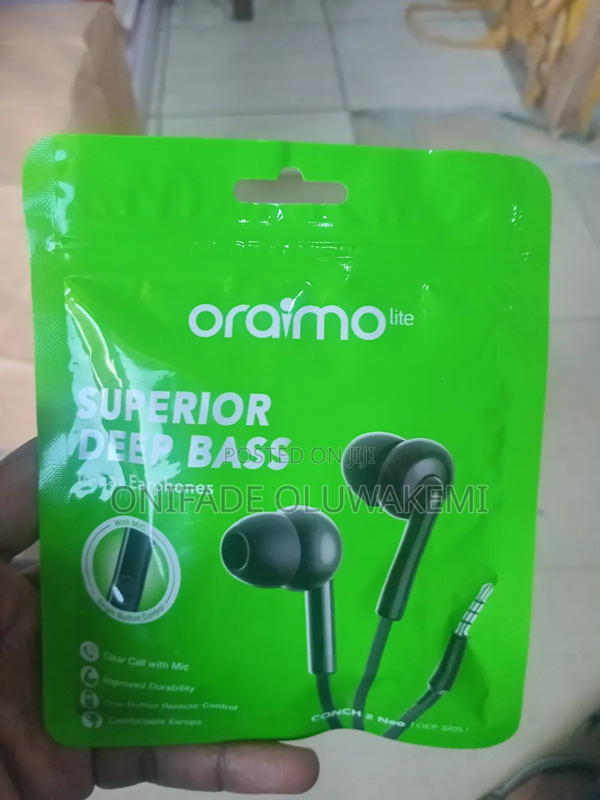 Oraimo in-Ear Earphones OEP-320S