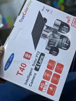 T40 4Lens Solar PTZ Camera 4G
